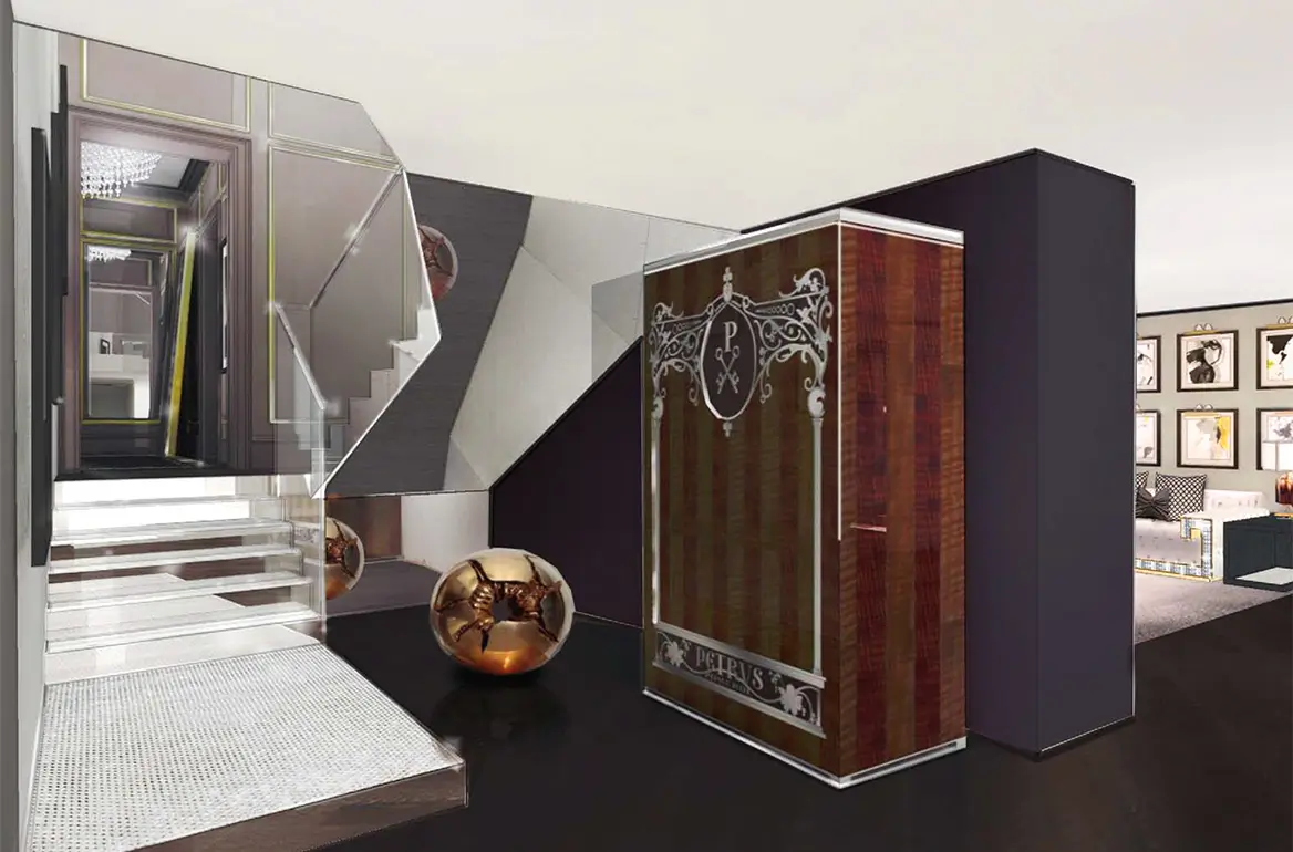 luxury art installation and collectible furniture design