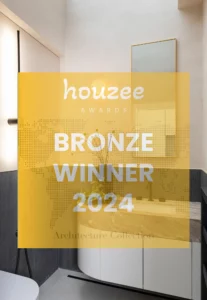 misch_MISCH STUDIO Houzee Awards: Bronze Winner 2024 certificate from the Architecture Collection for bathroom design excellence
